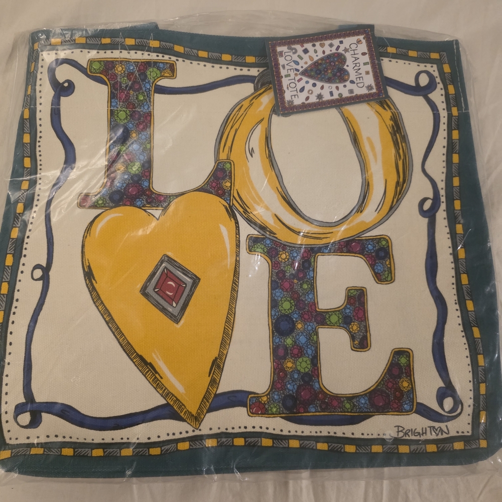 Brighton Charmed Love Tote with Multicolor Accents